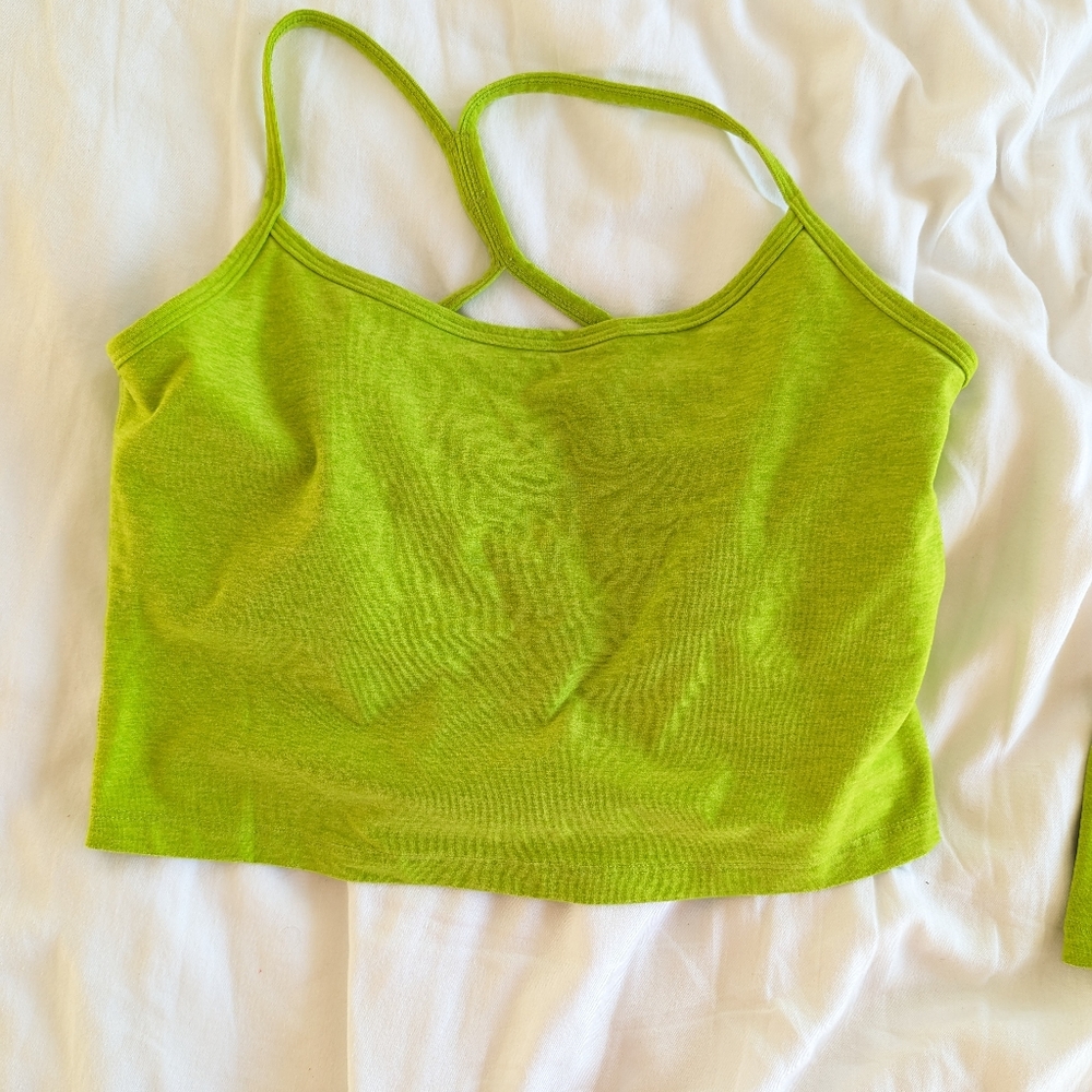 Beyond Yoga Spacedye Racer back Cropped Tank